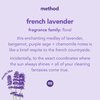 Method French Lavender Scent Gel Hand Wash Refill 34 oz 328115